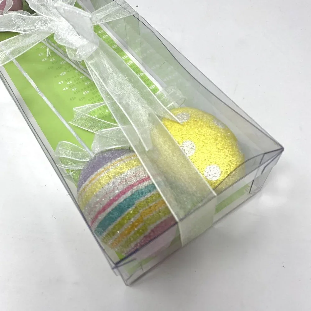 Target 4 Count Frosted Easter Egg Picks Decor Bouquet Crafts